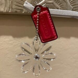 Coach Y2K Daisy Flower Hangtag